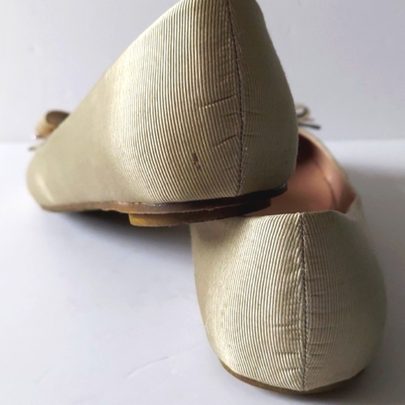 CG Shoes Light Gold Bow Embellished Dress Flats - Picture 8 of 8